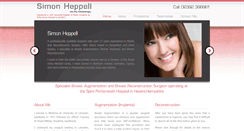 Desktop Screenshot of hampshireplasticsurgery.co.uk